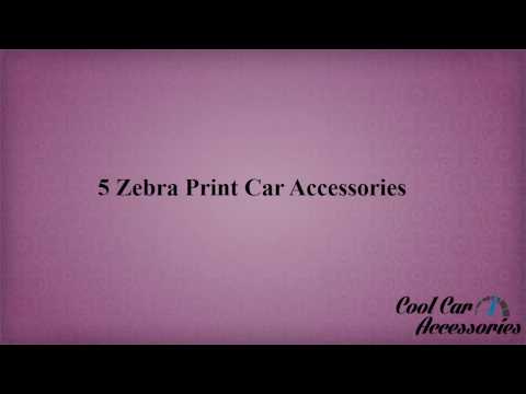 Zebra Print Car