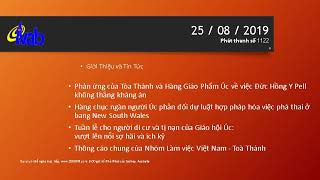 25.08.2019 Phát thanh số 1122 21ThườngNiên