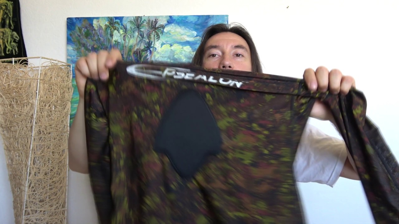 Лайкровый гидрокостюм Epsealon Labrax Camo Brown 0 5 mm RASH SUIT