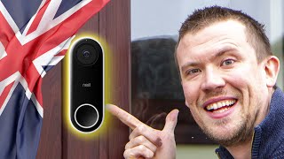 Nest Doorbell (Wired) UK Installation With No Chime into uPVC Door Frame (Smart Video Doorbell)