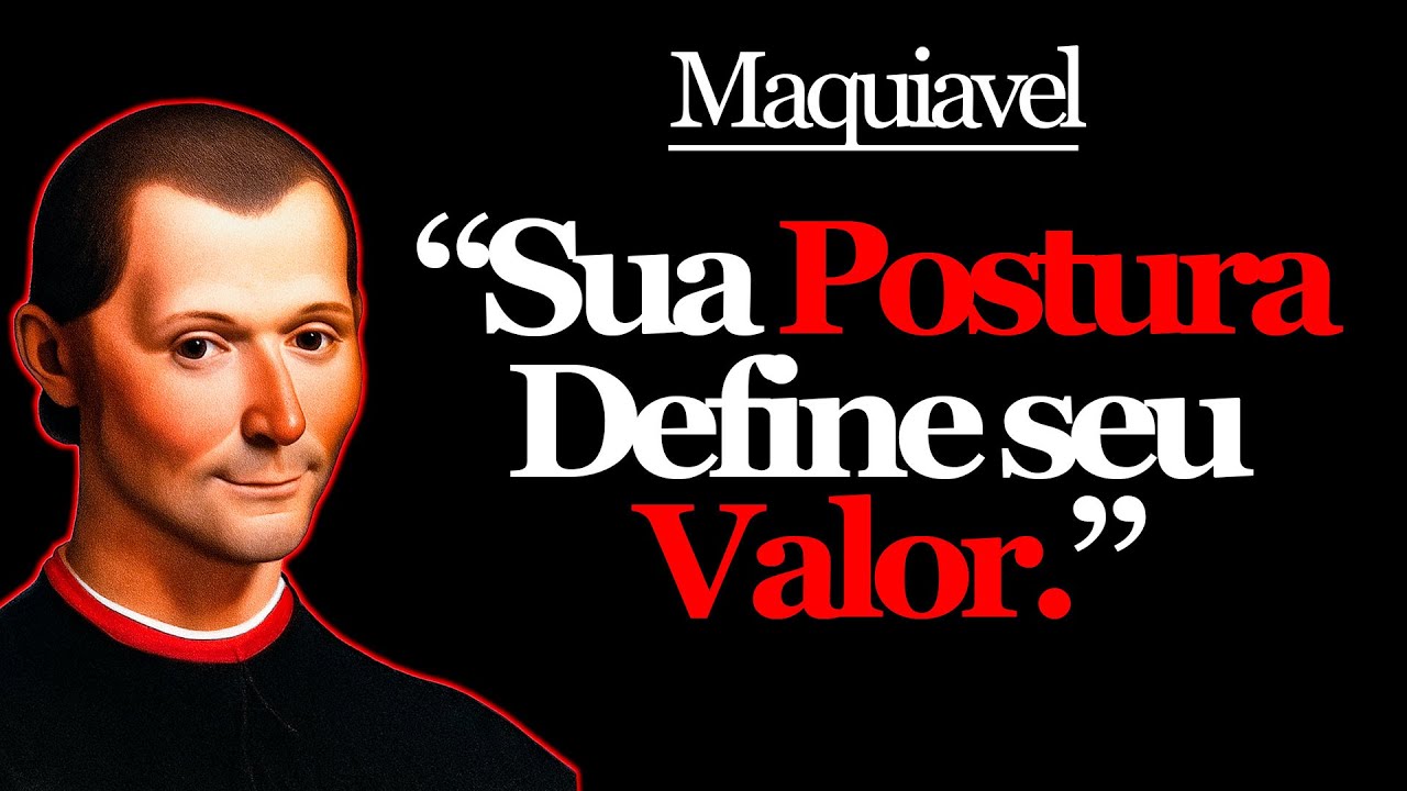 🧠🗝️ Como Criar uma Postura Que Impõe Respeito em Qualquer Lugar? 50 Conselhos de Maquiavel 