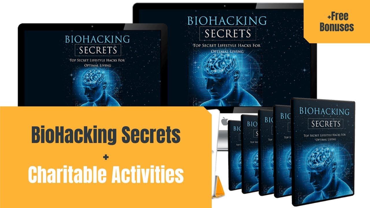 Make money from BioHacking Secrets PLR + Free Bonuses + Contribution to charitable activities