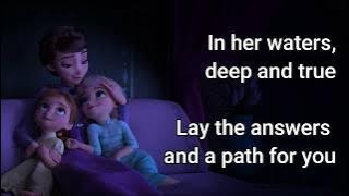 Evan Rachel Wood - All Is Found (From 'Frozen 2'/Lyric Video)#frozen2