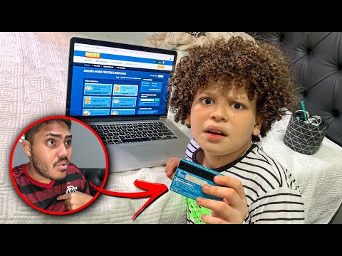 ESPIONEI ISAAC E ACABEI PEGANDO ELE USANDO MEU CARTÃO DE CRÉDITO