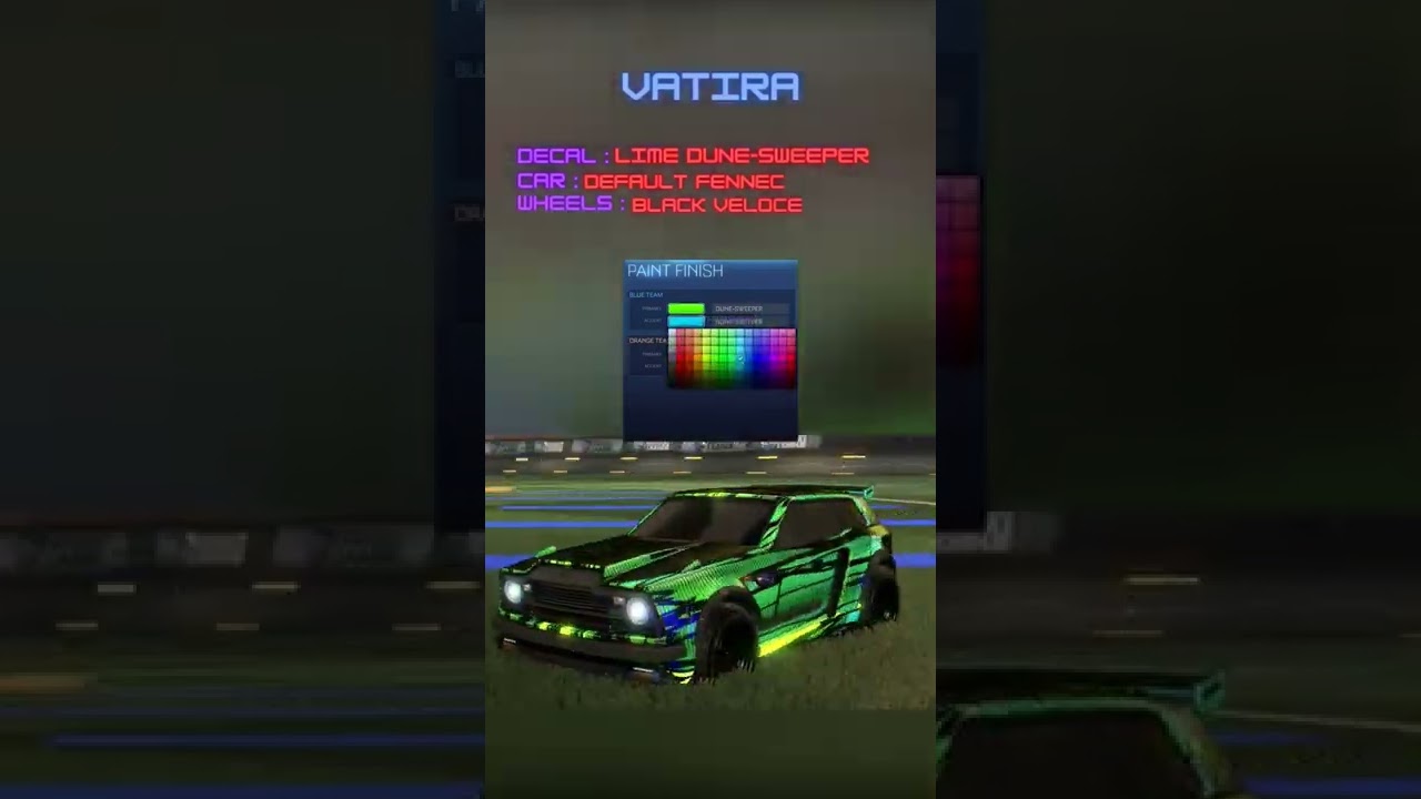 Team Queso - Vatira - RLCS Pro Player Designs Part 3