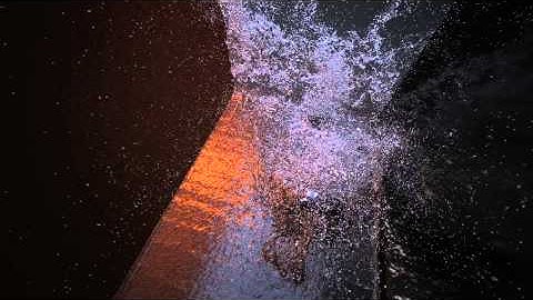 RealFlow 2013 : Dambreak - Maxwell Render Preview