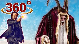 360 \/ VR John Wick Chapter 4.5 - Christmas Krampus Horror - Fan made Video