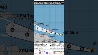 #Beryl upgraded to hurricane status