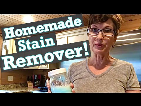 How to make Homemade Stain Remover! Never buy from store again!