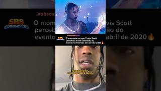 Travis Scott PERCEBEU que FEZ HISTÓRIA no Fortnite 😱#hiphop #rapper #rap #fortinite #travisscott