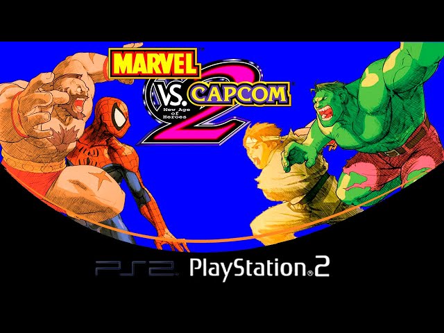 Jogo Patch De Luta Marvel Vs Capcom 2 Play2 Playstation 2