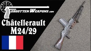 Chatellerault M24/29: France's New Wave of Post-WWI Small Arms