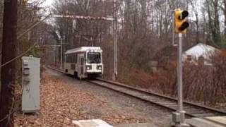 Thompson Ave Station SEPTA 101 Trolley Springfield PA