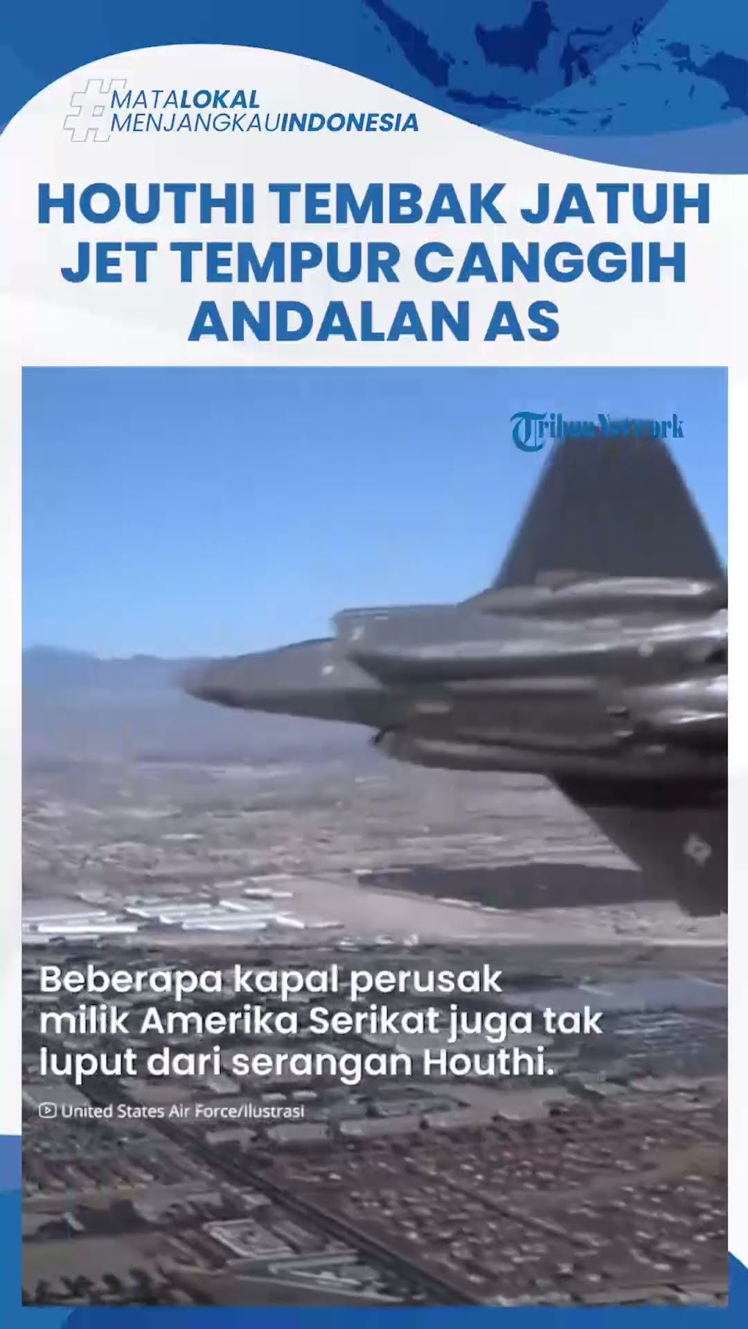 Houthi Klaim Kalahkan Jet Tempur Canggih Andalan AS F-18: 2 Pesawat Ditembak Jatuh di Laut Merah