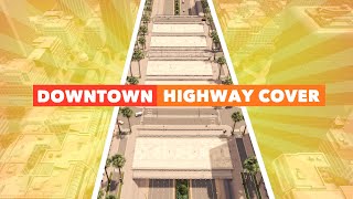 More cities should do that! Cover Urban Highways with Plazas | No Mods Cities: Skylines Tutorial