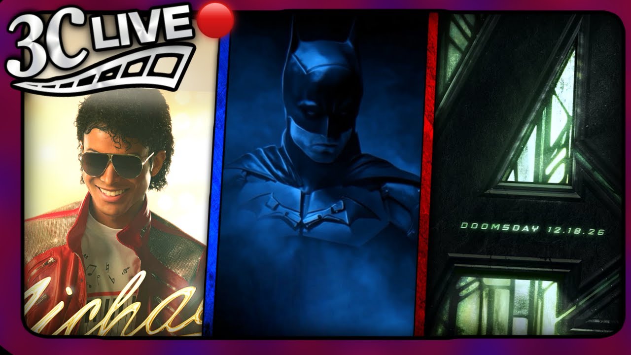 3C Live - Michael Reactions, New Batsuit Talk, Avengers Doomsday
