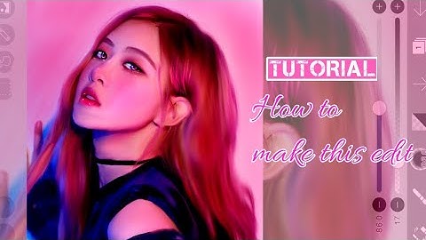 How to make this Smudge/Painting Style Edit | Ibis Paint x