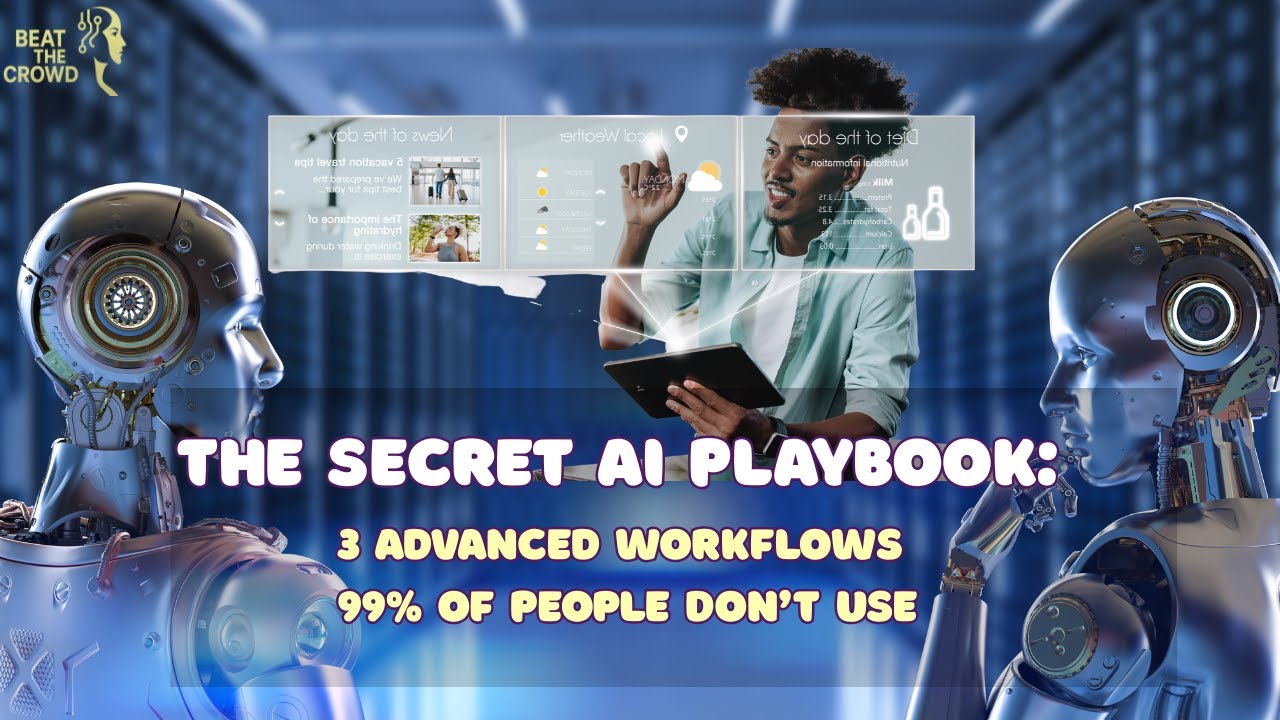 Секретный план действий ИИ: 3 продвинутых рабочих процесса, которые 99% людей не используют. Сдел...