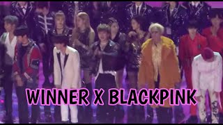 Winpink Winner And Blackpink Interactions