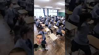 The whole class started dancing when the teacher turned around #shorts #trending ￼ Profile