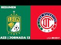 Club Leon Toluca goals and highlights