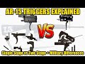 AR-15 Triggers: Mil-Spec vs Two-Stage vs Binary vs FRT Explained