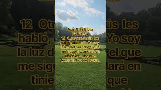 Juan 8:12 Biblia Reina-Valera revisión 1960.