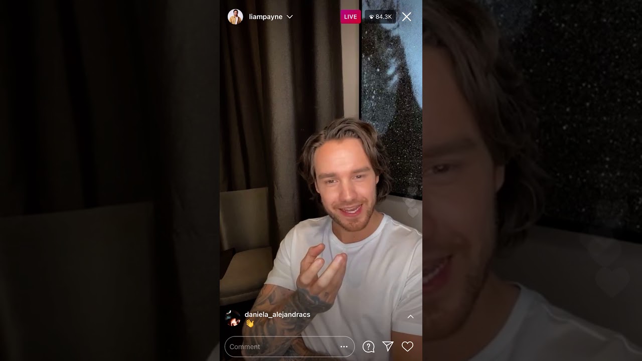 Liam Payne - Live On Instagram: November 16, 2020