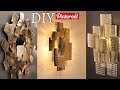 DIY Pinterest Inspired Large Glam Gold Mirror & Sconces | Home Decor 2021 | Good Bye 2021 👋