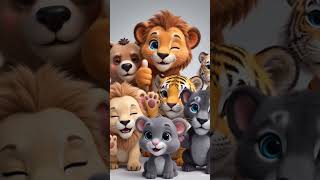 🌟 Let’s Play Together | Sparkles & Friends Forever 🐾💖 | Cute Animal Video #cute #shorts #kids