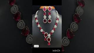 #zirconiajewellery #cz #necklace #ad #ytshorts #shorts #statementjewelry #wholesalemarket #domjur#cz