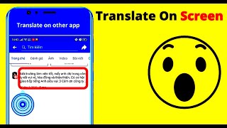 Screen Translation App