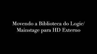 Movendo Biblioteca Do Logicmainstagekontaktomnisphere Para Hd Externo