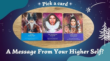 ✨A Message From Your Higher Self?🪐🧘‍♀️⎜Pick a card 🌟Timeless reading 🔮