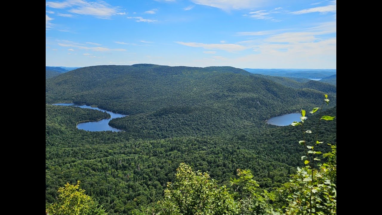 Boucle de la Montagne Blanche via sentier Inter-Centre (Laurentides)