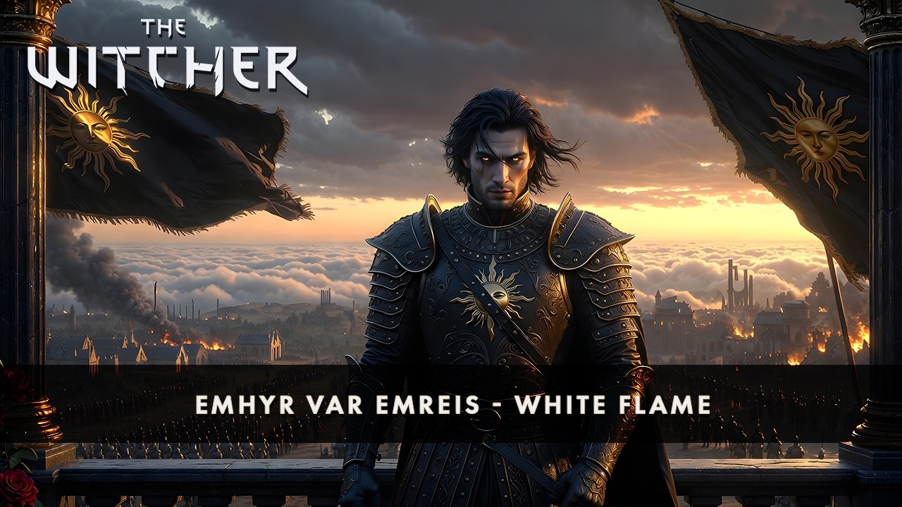 THE WHITE FLAME - Emhyr var Emreis ☀️ | The Witcher Epic (Martial Industrial / Dark Orchestral)