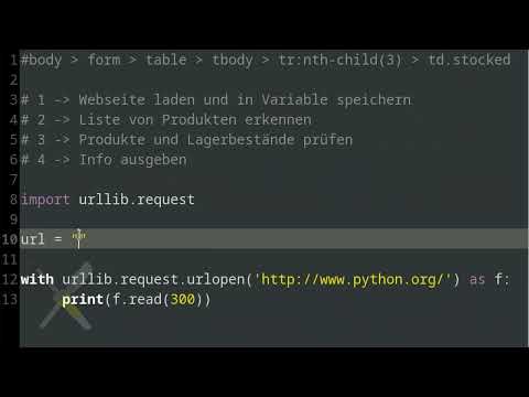 BitBastelei #497 - Webseiten-Überwachung mit Python