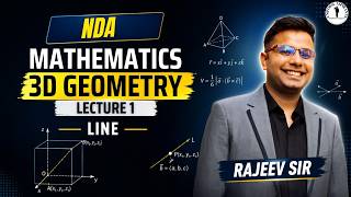 3D Geometry Lines | Lecture 1| Maths | NDA | 12