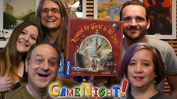 Around the World in 80 Days - GameNight! Se7 Ep14 - How to Play and Playthrough