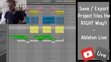 Saving and Exporting Projects in Ableton - The RIGHT way!