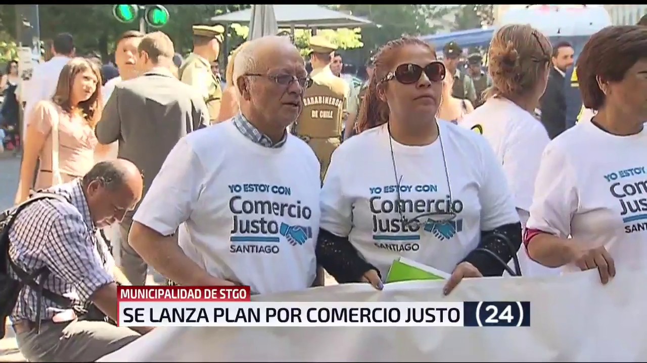 ¿Qué implica la iniciativa "comercio justo" de la Municipalidad de Santiago? | 24 Horas TVN Chile
