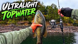 Ultralight Fishing For Small Heart-Breakers