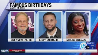 TMN Saturday --  Famous Birthdays