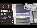 Waterfall Card | Scrapbook Page Ideas | Tutorial | Wasserfall Karte | Scrapbooking