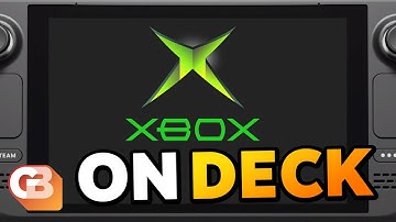 Get started with Original Xbox emulation on the Steam Deck