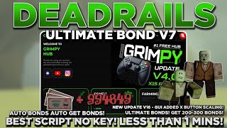 [NEW] Dead Rails Auto Bonds Script OP (AUTO BOND V7!) EASY 15K+ BONDS! NO KEY + AUTO BONDS (NEW!!)