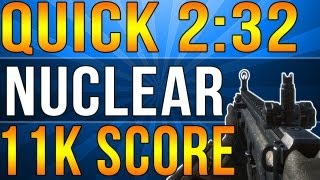 Black Ops 2: QUICK 2:32 NUCLEAR I DOUBLE NUCLEAR FAIL