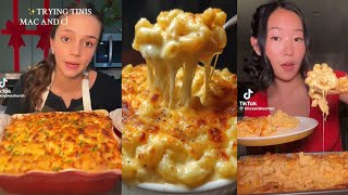 Trying Tini’s Mac & Cheese 🧀 Mukbang 🫕 Viral TikTok Food Compilation 