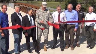 Flood Risk Management Dedication Ceremony. Roseau, Minnesota