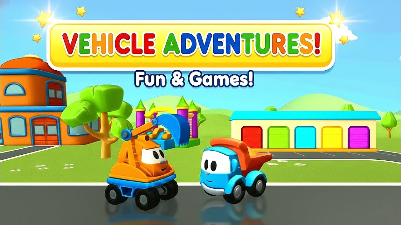 🚗 Vehicle Adventures | Fun & Games for Kids | 🚙 Talking Vehicles Fun Cartoon for Kids